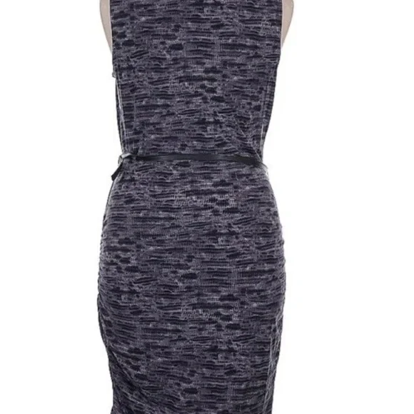 Michael Kors Black and White Patterned Midi Dress - Picture 2 of 7